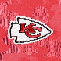Sweat-shirt à fermeture éclair quart de tour rouge Antigua Kansas City Chiefs Brigade pour homme