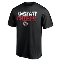 Men's  Black Kansas City Chiefs Fade Out T-Shirt