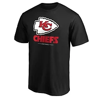 Men's  Black Kansas City Chiefs Team Lockup T-Shirt