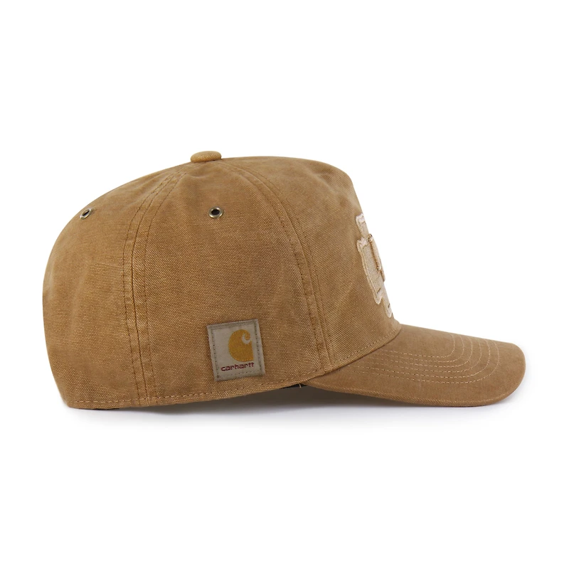 Men's Carhartt x '47 Brown Kansas City Chiefs Dyed Hitch Adjustable Hat