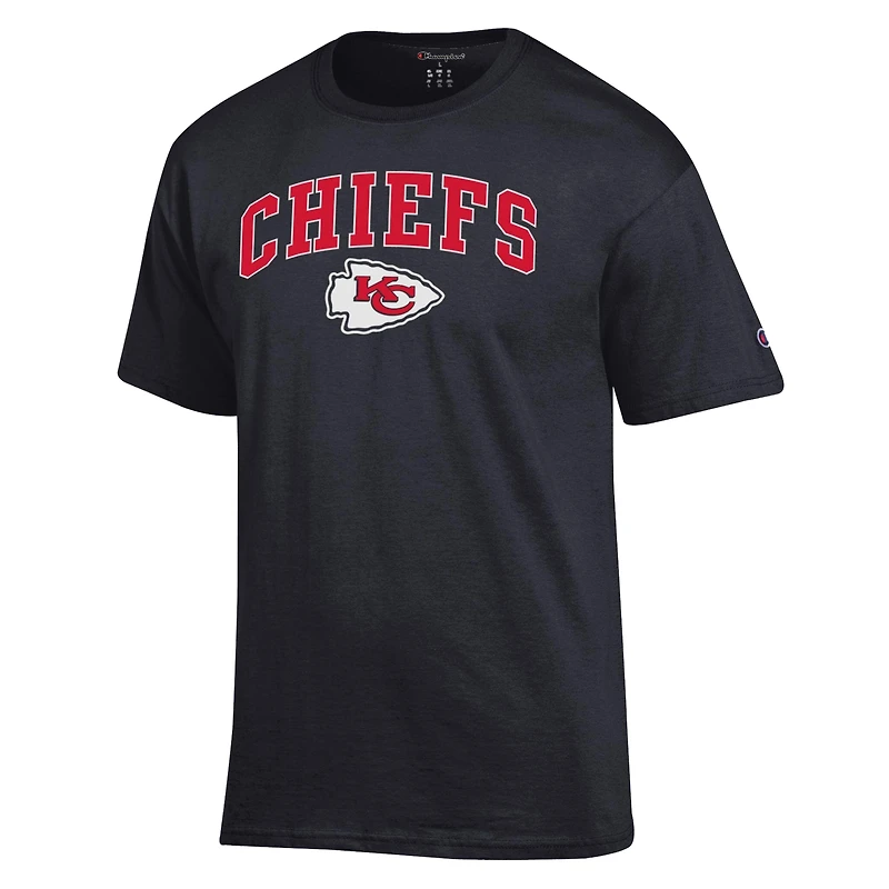 Men's Champion Kansas City Chiefs Arch Over Logo T-Shirt