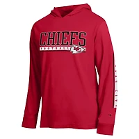 Men's Champion Red Kansas City Chiefs All Star Hooded T-Shirt