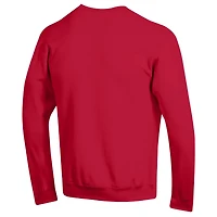 Men's Champion  Red Kansas City Chiefs Powerblend Fleece Sweatshirt