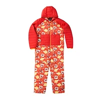 Body à capuche zippé rouge Chubbies pour homme des Kansas City Chiefs