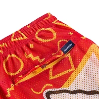 Short en maille rouge Chubbies pour homme des Kansas City Chiefs