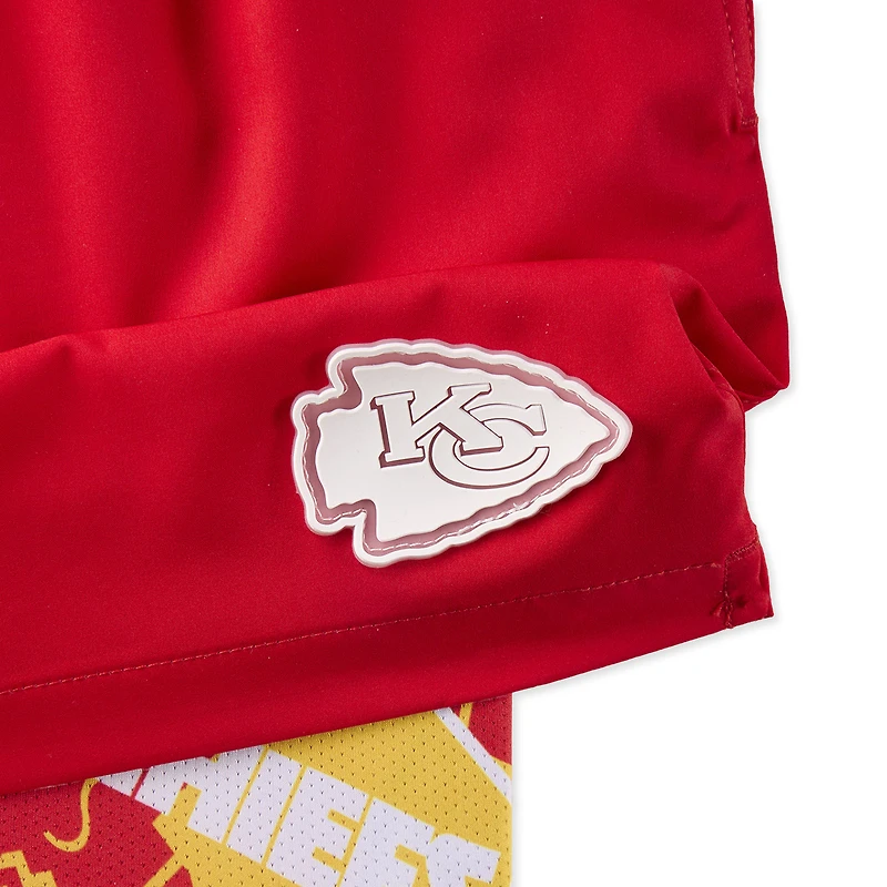 Maillot de bain doublé secret pour homme Chubbies Red Kansas City Chiefs