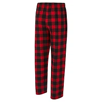 Men's Concepts Sport Red/Black Kansas City Chiefs Avondale T-Shirt & Flannel Pants Set