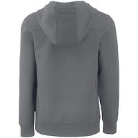 Sweat à capuche demi-zippé recyclé Mark Roam pour homme, gris, Cutter & Buck, Kansas City Chiefs