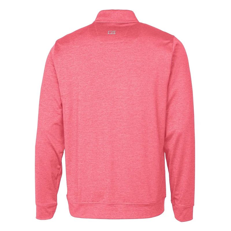 Pull-over Americana Stealth à quart de zip pour homme, rouge, Cutter & Buck, Kansas City Chiefs