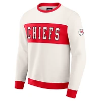 Sweat-shirt colorblock crème pour homme de la collection Darius Rucker Fanatics, Kansas City Chiefs