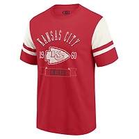 T-shirt de football rouge pour homme la collection Darius Rucker Fanatics, Kansas City Chiefs