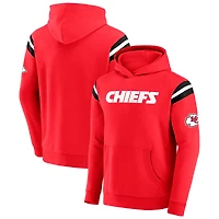 Sweat à capuche délavé rouge pour homme de la collection Darius Rucker par Fanatics, motif Kansas City Chiefs