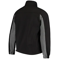 Veste Dunbrooke Black Kansas City Chiefs Circle Zephyr Softshell Full-Zip pour homme
