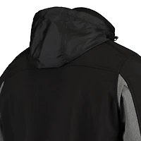 Veste Dunbrooke Black Kansas City Chiefs Circle Zephyr Softshell Full-Zip pour homme