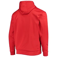 Chandail à capuchon glissière pleine longueur Dunbrooke pour homme Kansas City Chiefs Apprentice rouge/noir