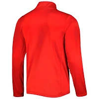 Men's Dunbrooke Red Kansas City Chiefs All-Star Tech Quarter-Zip Top