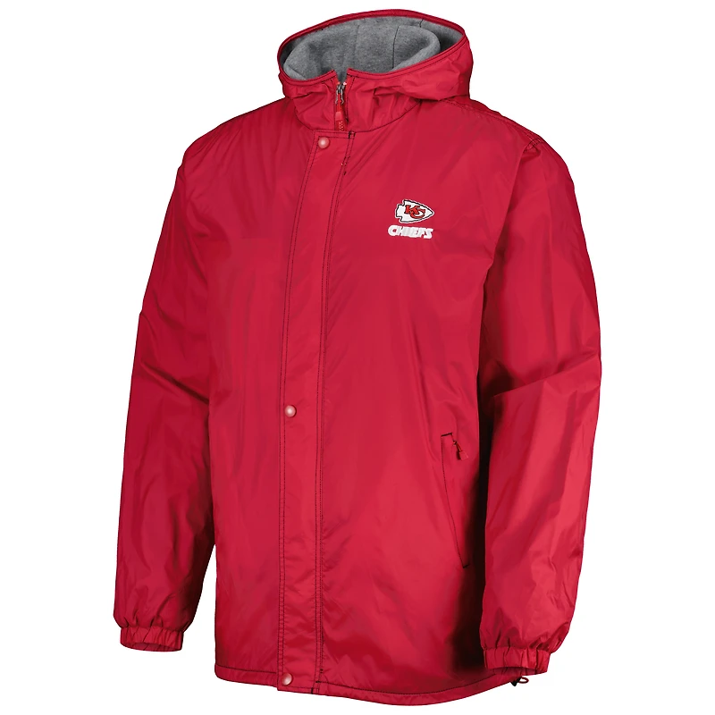 Veste à fermeture éclair intégrale Dunbrooke Red Kansas City Chiefs Big & Tall Legacy Stadium pour homme