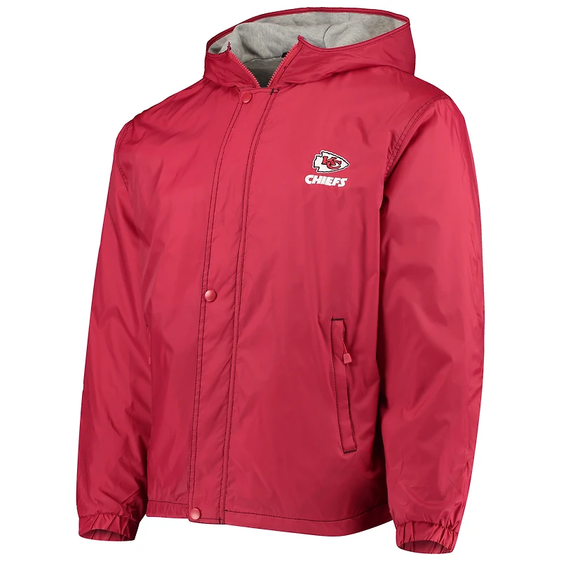 Men's Dunbrooke Red Kansas City Chiefs Logo Legacy Stadium Full-Zip Jacket
