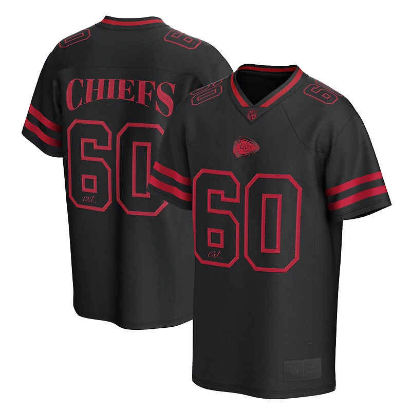 Haut en maille noire pour homme Fanatics Kansas City Chiefs After Hours Fashion