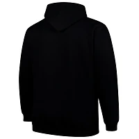 Sweat à capuche noir Fanatics pour hommes Kansas City Chiefs Big & Tall Pop