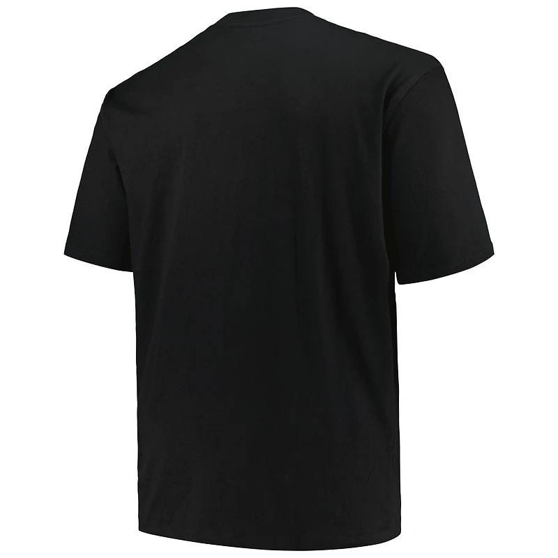 T-shirt pop noir Big & Tall Fanatics pour hommes des Chiefs de Kansas City