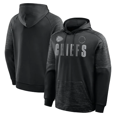 Men's Fanatics Black Kansas City Chiefs Chip Shot Pullover Hoodie