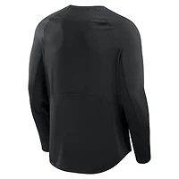 T-shirt à manches longues noir Fanatics pour homme