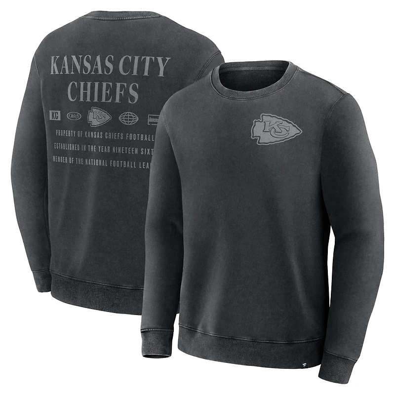Sweat-shirt noir Fanatics pour homme