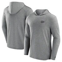 Men's Fanatics Black Kansas City Chiefs Front Office Tech Lightweight Hoodie T-Shirt