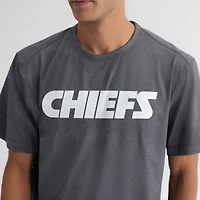 Men's Fanatics Charcoal Kansas City Chiefs Clutch T-Shirt