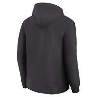 Men's Fanatics Charcoal Kansas City Chiefs Clutch Tri-Blend Hoodie