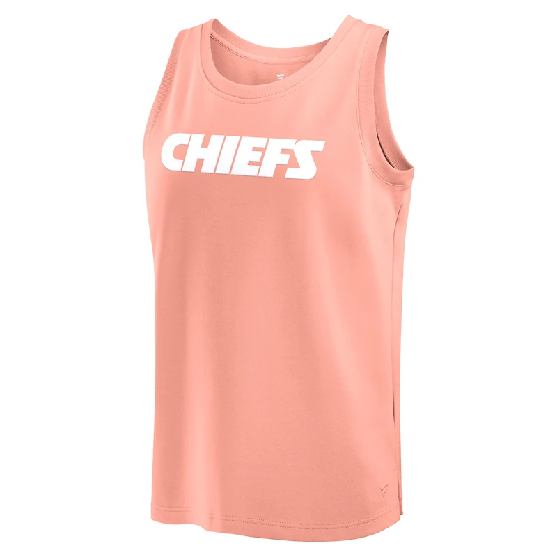 Débardeur Fanatics Coral Kansas City Chiefs Elements pour hommes