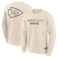 Sweat-shirt à capuche pour homme Fanatics Cream Kansas City Chiefs Elements Future Ground Lettering