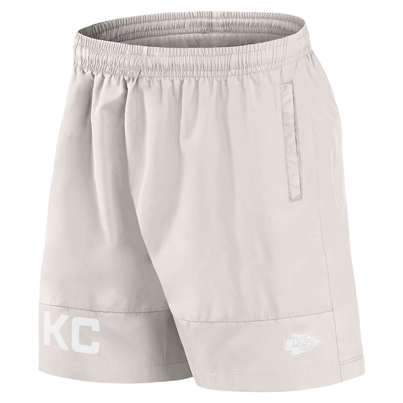 Short Fanatics crème pour hommes des Chiefs de Kansas City Elements