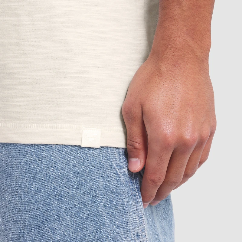 Men's Fanatics  Cream Kansas City Chiefs Slub T-Shirt