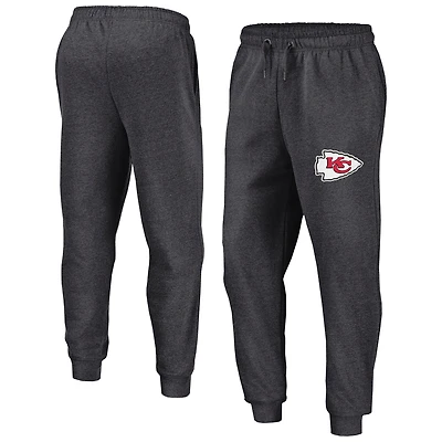 Men's Fanatics  Heather Charcoal Kansas City Chiefs Boost Fleece Joggers