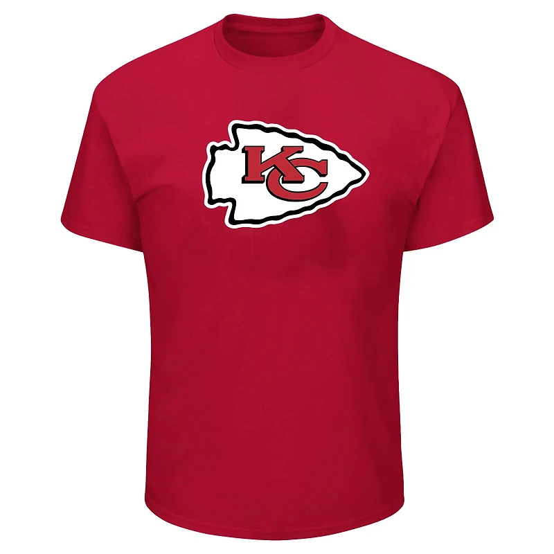 T-shirt rouge avec nom et numéro de joueur des Chiefs Kansas City Patrick Mahomes marque fanatiques pour hommes