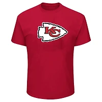 T-shirt rouge avec nom et numéro de joueur des Chiefs Kansas City Patrick Mahomes marque fanatiques pour hommes