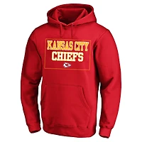Men's Fanatics  Red Kansas City Chiefs Big & Tall Fleece Hoodie