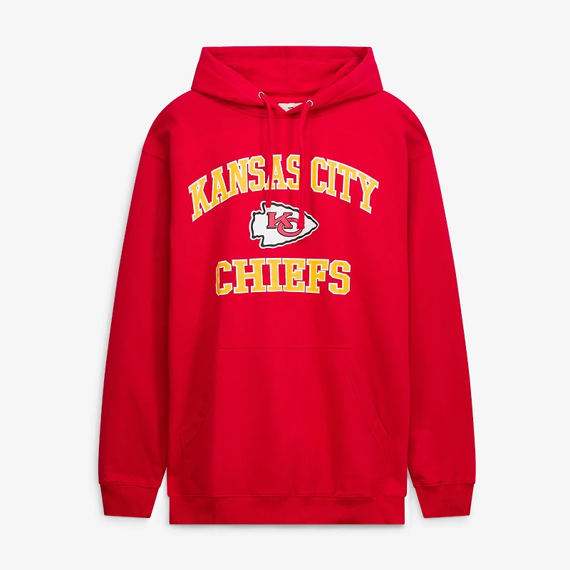 Men's Fanatics Red Kansas City Chiefs Big & Tall Heart Soul Hoodie