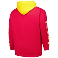 Sweat à capuche patchs Big & Tall pour hommes Fanatics Red Kansas City Chiefs