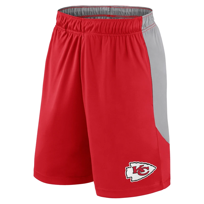 Short rouge Fanatics pour hommes des Chiefs de Kansas City Big & Tall Team Logo