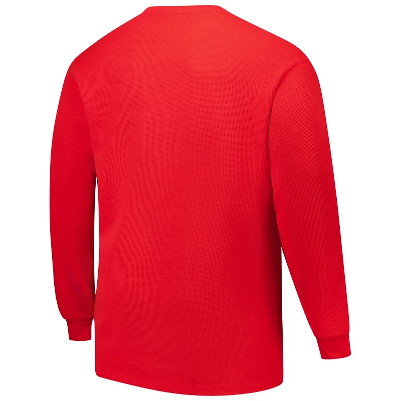 T-shirt thermique à manches longues pour homme Fanatics Red Kansas City Chiefs Big & Tall