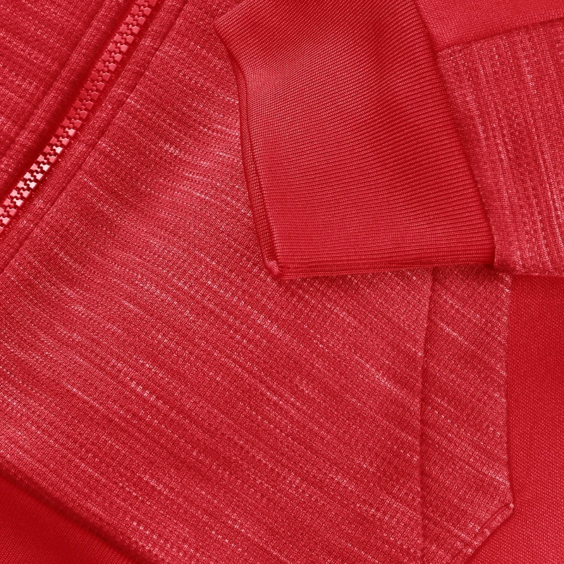 Sweat à capuche zippé rouge pour homme Fanatics Kansas City Chiefs Checkdown Pass