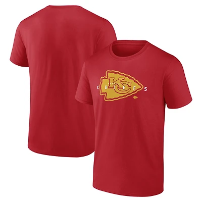 Men's Fanatics Red Kansas City Chiefs Coordinate T-Shirt