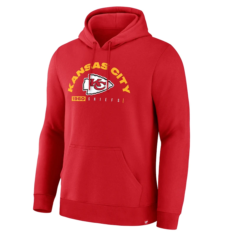 Men's Fanatics Red Kansas City Chiefs Delay of Game Legacy Pullover Hoodie