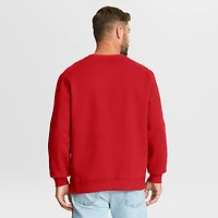 Men's Fanatics Red Kansas City Chiefs Direct Handoff Legacy Pullover Sweatshirt