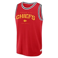 Men's Fanatics Red Kansas City Chiefs Elements Future Ground Jersey Tank Top