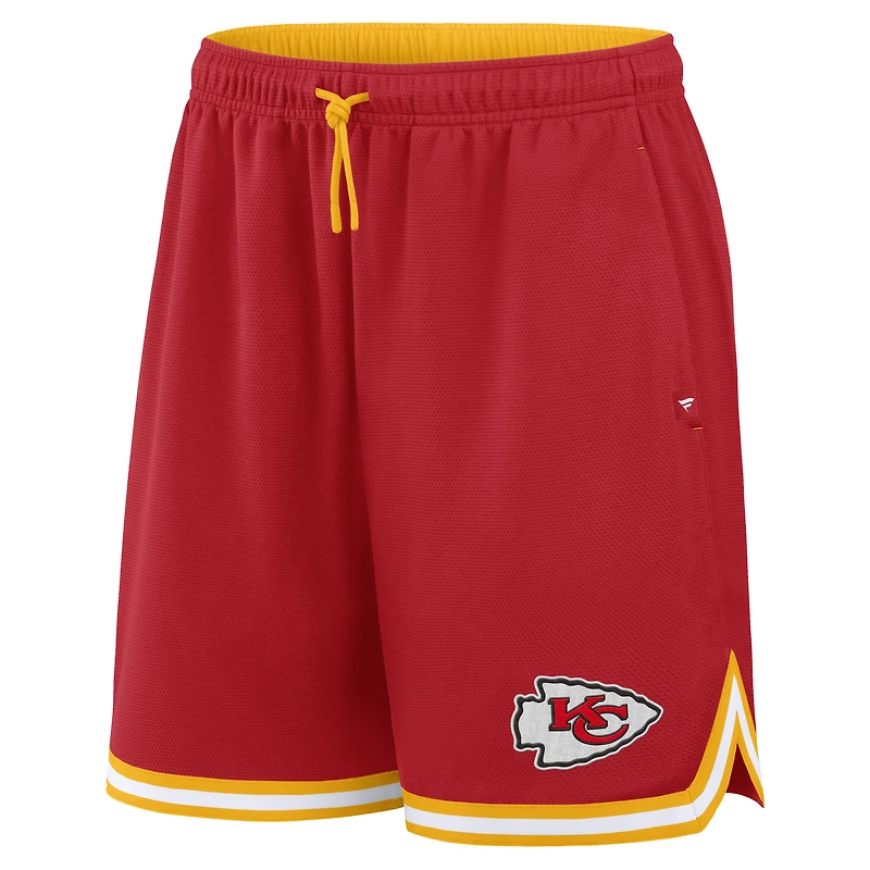 Short de golf rouge Kansas City Chiefs Fearless Drive pour homme (Fanatics)
