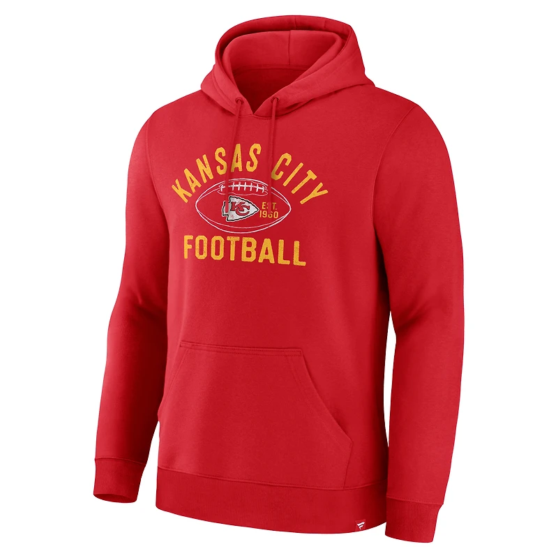 Sweat à capuche Fumblerooski Legacy rouge pour homme des Kansas City Chiefs